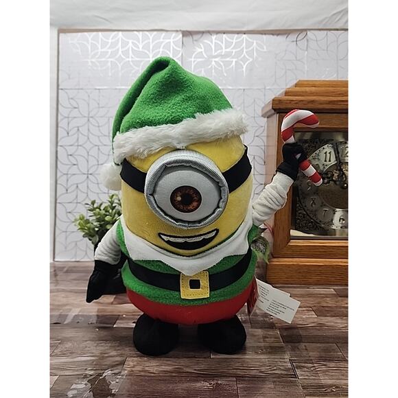 GEMMY Animated Stuart Minion Elf Animated And Sings Tested Working - Picture 1 of 3